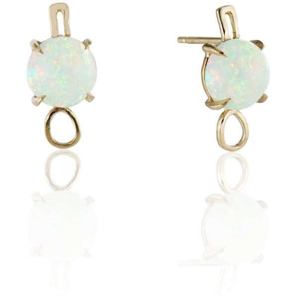 Best Colored Earrings Fine Jewelry opal studs Hand Crafted Couture bespoke custom Drop Earrings cuff earring pearl New York times New York Moda operandi kardashian pearls