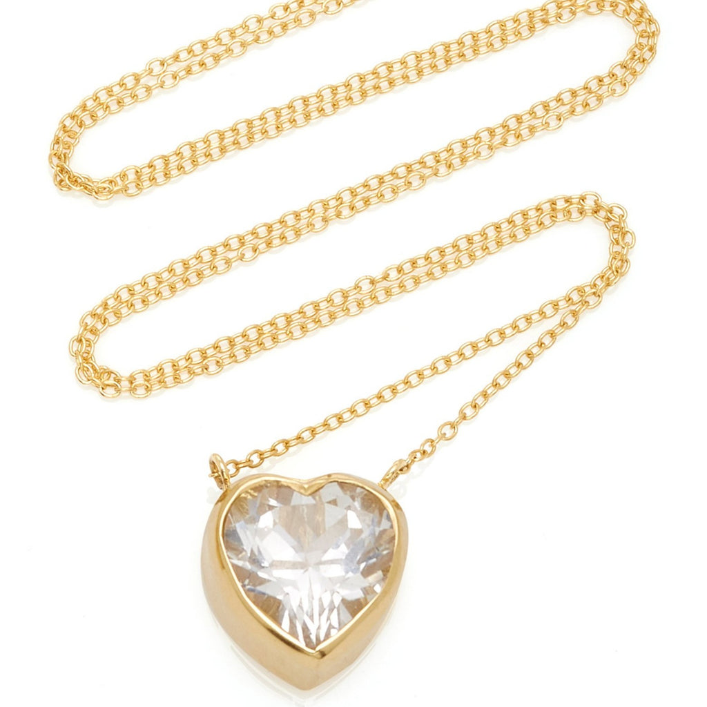 Rarities Gold-Plated ite and White Topaz Station Necklace - 20900838