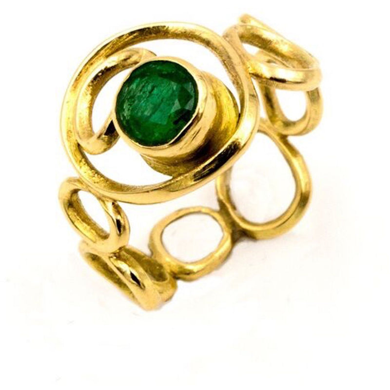 Best Fine Jewelry Colored Emerald Ring
